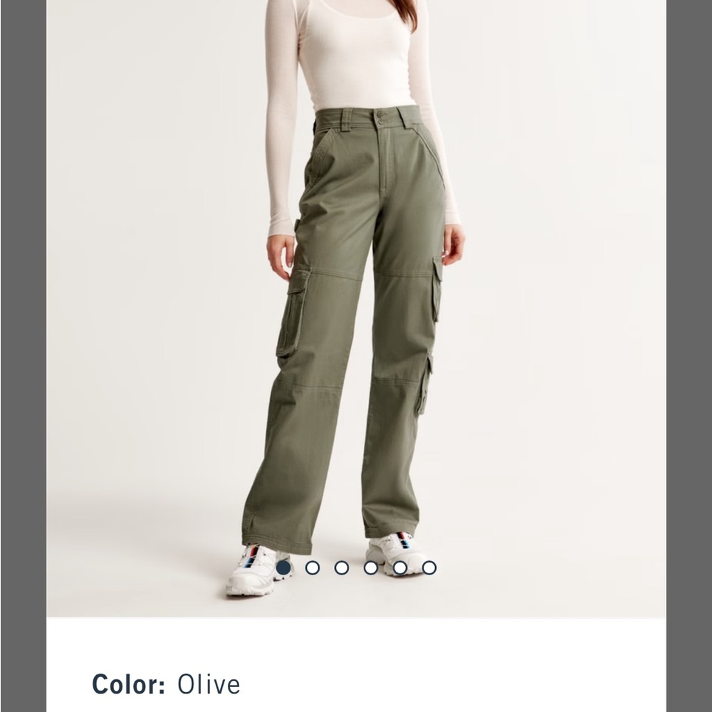 High relaxed cargo pant Abercrombie
